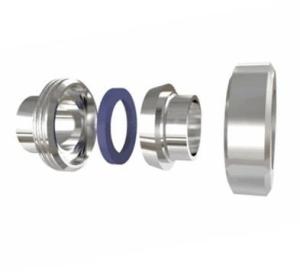 China ECM Certification Sanitary Pipe Fittings DIN standard Pipe Welders Union factory