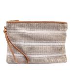 Europe 2016 new women handle bag striped knit wrist portable Clutch