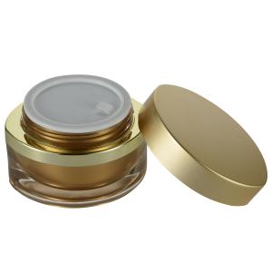 China Acrylic Base Material 30g 50g Eye Shape Cream Jar For Beauty Packaging Industrial factory