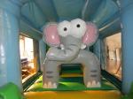 New Kids Inflatable Bounce House Cute Inflatable Elephants Mini Bouncer For