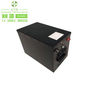 China 2500 Cycles 48V 100Ah Solar Storage Lithium Battery 14.4KWH IP65 Waterproof factory