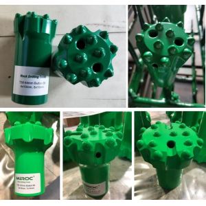 YK05 Tungsten Carbide Threaded Button Drill Bit T38 Diameter 102mm