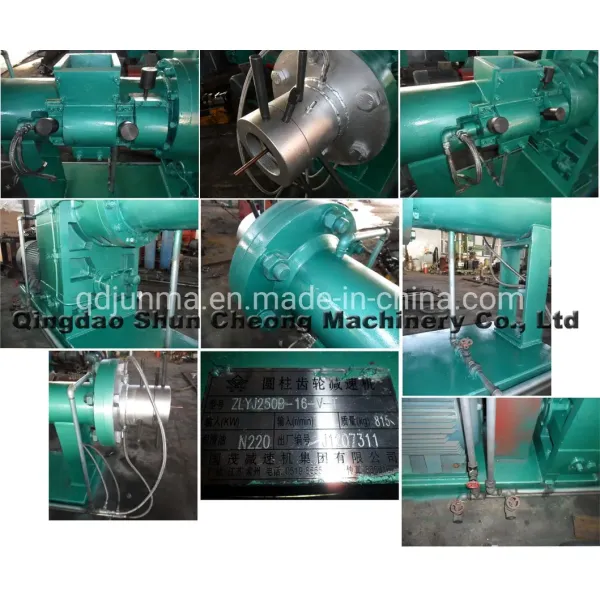 SFC Rubber Band Manufacturing Line - Technical diagram