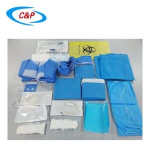 China Surgical Products Disposable SMS Dental Surgical Drapes Sterility Certificate CE ISO13485 factory
