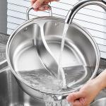 New Arrival 28cm Hot Pot Multi-user Hotpot Induction Soup Pot 304 Stainless