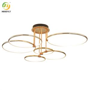 China Hot Sale Luxury Led Crystal Golden Ceiling Lamp For Bedroom living room factory