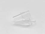 SGS CNC PMMA Injection Moulding Plastic Beauty Pen Head transparent