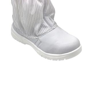 China White Cleanroom Safety Shoes Dust-Free Reusable Work Washable Antistatic ESD Mesh Anti Static Safety Shoes factory