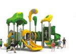 Eco friendly kids plastic spiral slide climbing playground for outdoor