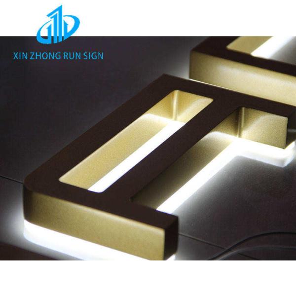 Custom Hot Sale 3D Ultra Thin Metal Signage Business Signs Acrylic Signage LED