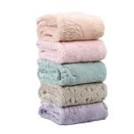 Soft and Skin-Friendly Microfiber Dry Hair Cap Fast Absorbent 65*25cm Novelty