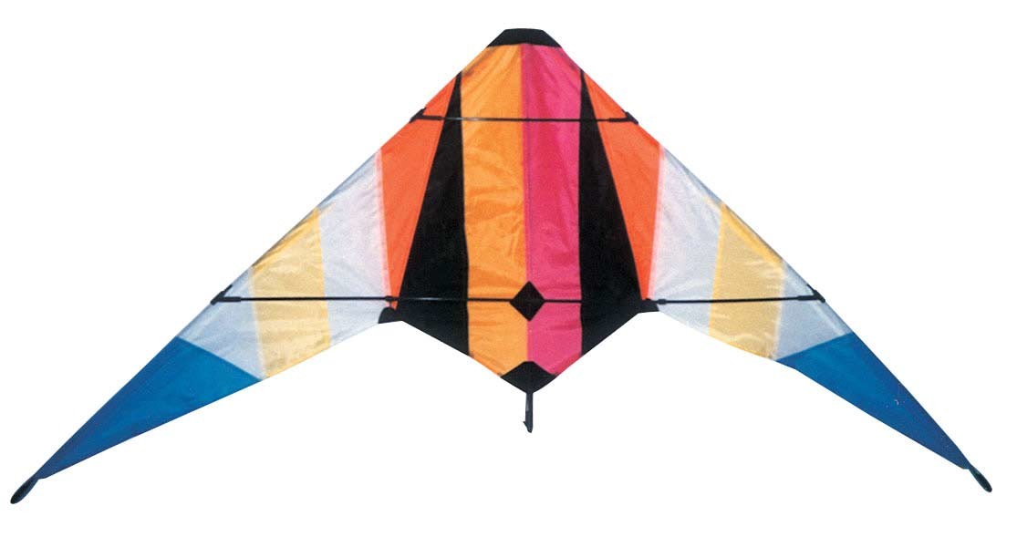 Nylon Delta stunt kite customized color for adutls and kids playing