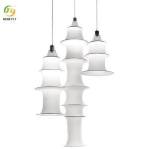 China Fabric Long Chandelier For Living Room Dining Room Tea Room Bedroom Bar Bedside factory