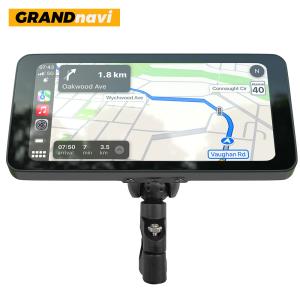 China 6.3inch Motorcycle Navigation Device Android Motorcycle Car Play Waterproof Loop Recording factory