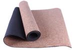 Hot Wholesale Eco-Friendly Absorbent Fashion Anti Slip Natural Cork Rubber Yoga