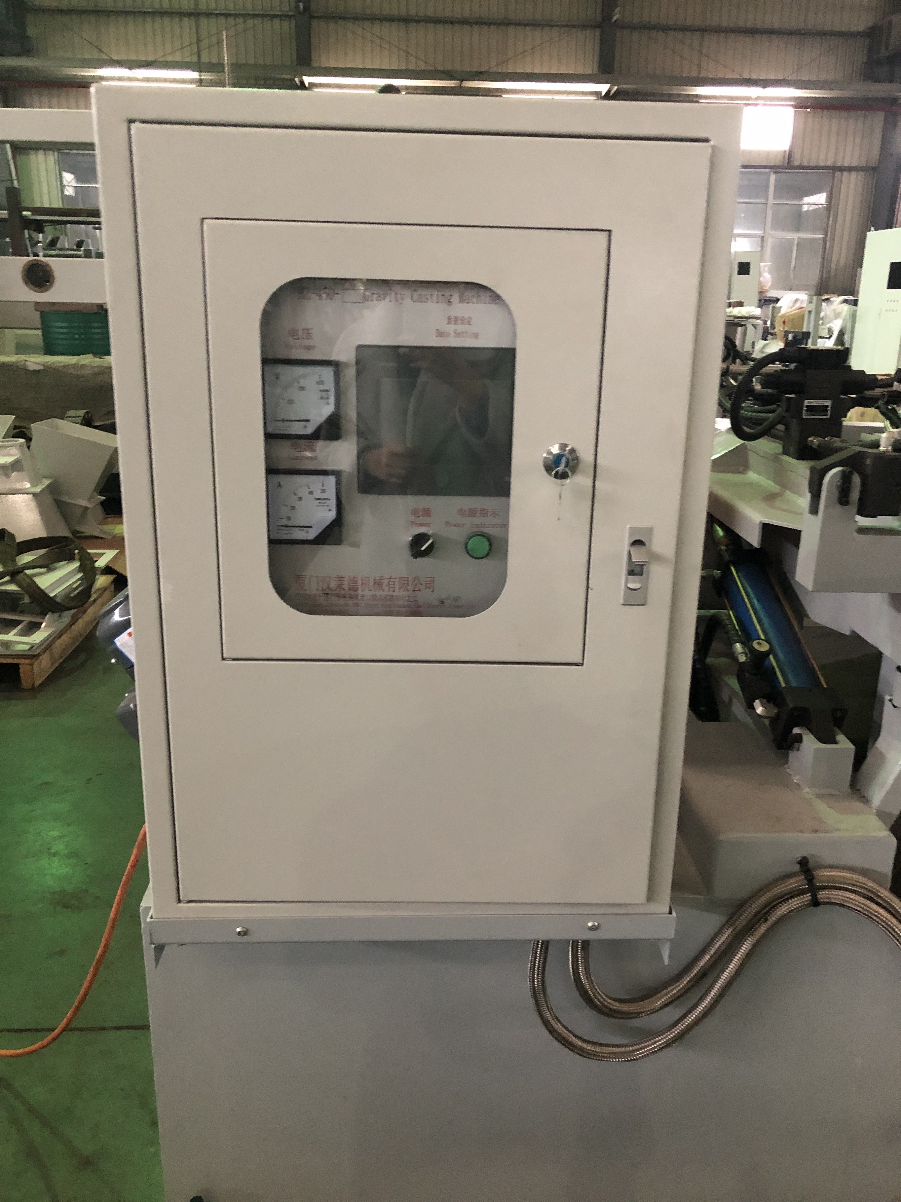 5.5KW Gravity Die Casting Machine for Brass And Ferrous Alloy