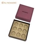 Wholesale Food Candy Bar Cookie Chocolate Paper Box With Cushion Pads Kraft