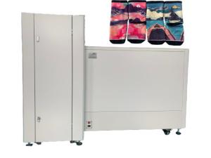 China Rotary Digital Socks Printing Machine CMYK Color Wool Socks Printer factory