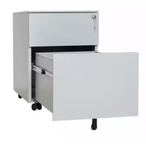 China Modern Office Furniture Steel File Storage Cabinet With Wheels on sale