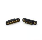 4 Pin Spring Loaded Electrical Connectors Male And Female Pogo Pins Connector
