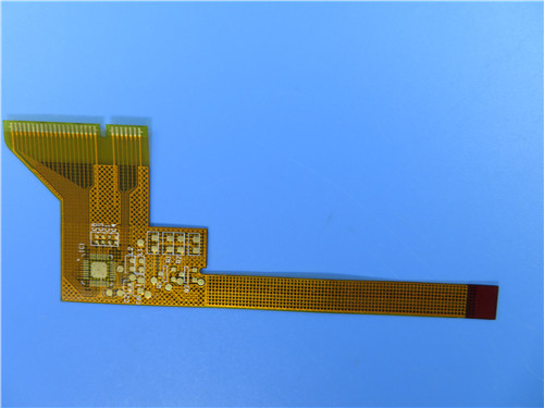 Flexible Printed Circuit (FPC) Built on 1oz Polyimide With Gold Plated for Temperature Module