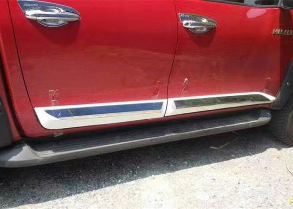 TOYOTA Hilux 2016 2017 Revo Auto Body Trim Parts Side Door Molding Protection
