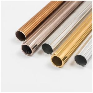 China Custom Round Aluminium Tube Pipe Anodized T8 7000 Series factory