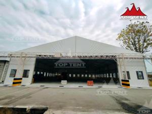 China Premium Heavy Duty Commercial Marquee With Fire Retardant Fabric Covers factory