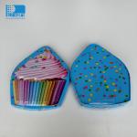 Customizable Metal Tinplate Shape Gift Tin Cans In Shapes Round Rectangular For