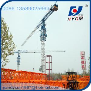 China Internal Climbing 4t QTP 5010 Flat Top Tower Crane factory