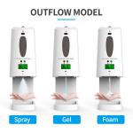 LCD 1300ml Forehead Thermometer Hand Sanitizer Refillable