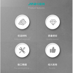 Semi Circular Glass Panel Clamp Glass Partition Clips OEM Customized