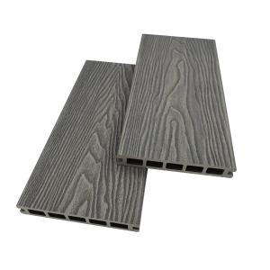 China Wood Plastic Composite 3D Recycled Decking Boards Around Pool For Outdoor Garden factory