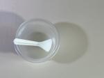 White Or Customized 82mm PP Spatula For Cosmetic Cream