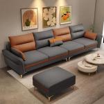Hotel Living Room Modern Luxury Leather Sofa Sophisticated Craftsman