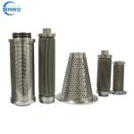 Filter Rating 0.01um-1000um Stainless Steel Basket Tube Filter for Hydraulic