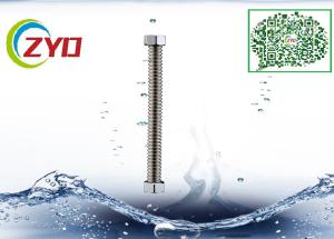 China Reliable Convoluted Stainless Steel Tubing , Convenient Corrugated Flexible Tubing factory