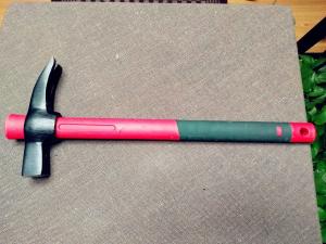 China 700g Italy Type Claw Hammer(XK0192)with powder coated surface and rubber handle factory