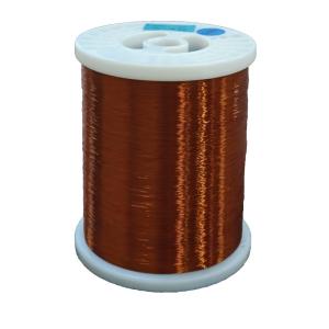 China Heat Resistant Modifed Polyester Natural Color PEWF Enamelled Round Copper for Electric Appliances factory