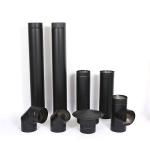 Swivel Elbow Single Wall Stove Pipe Sets Galvanized SUS304 SUS316 Material