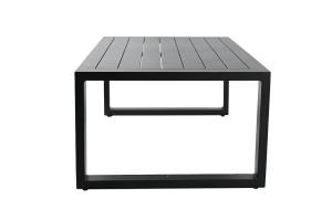 China Classic Design Sturdy Metal Outdoor Dining Table Dining Room Table factory