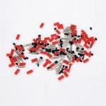 Red Plastic Dental Dowel Pin Oral Therapy Equipments Accessories For Lab Usage