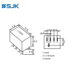 LT450W Ceramic Filter With 450KHz 5Pins