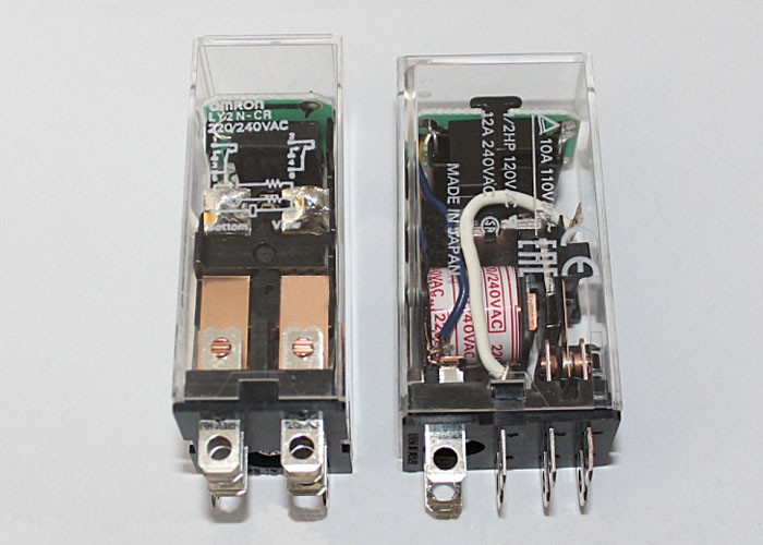 Omron Relay LY2N-CR-110/120VAC LY2N-CR-220/240VAC - 12A (8 Pin)