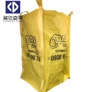China 100% Pp Big Woven FIBC Bulk Bags Moisture Proof For Construction Waste factory