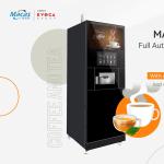 OEM Supply Floor Standing Instant Tea Coffee Machines With 27inch Advertising