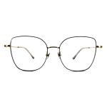TF3363 Durable Titanium Round Glasses Frames Customized Unisex Eyewear