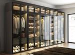 5M Luxury Italy Style Glass Door Wardrobe Closet In Bedroom Furniture