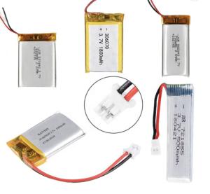 China OEM ODM LiFePO4 3.7v Rechargeable 150mah 350mah 750mah 1000mah 1200mah 2000mah Li-ion lithium battery packs factory