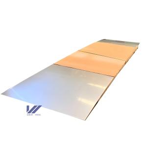 China Hot Sale 316L Stainless Steel Sheet 2B BA HL 8K For Decoration Materials factory